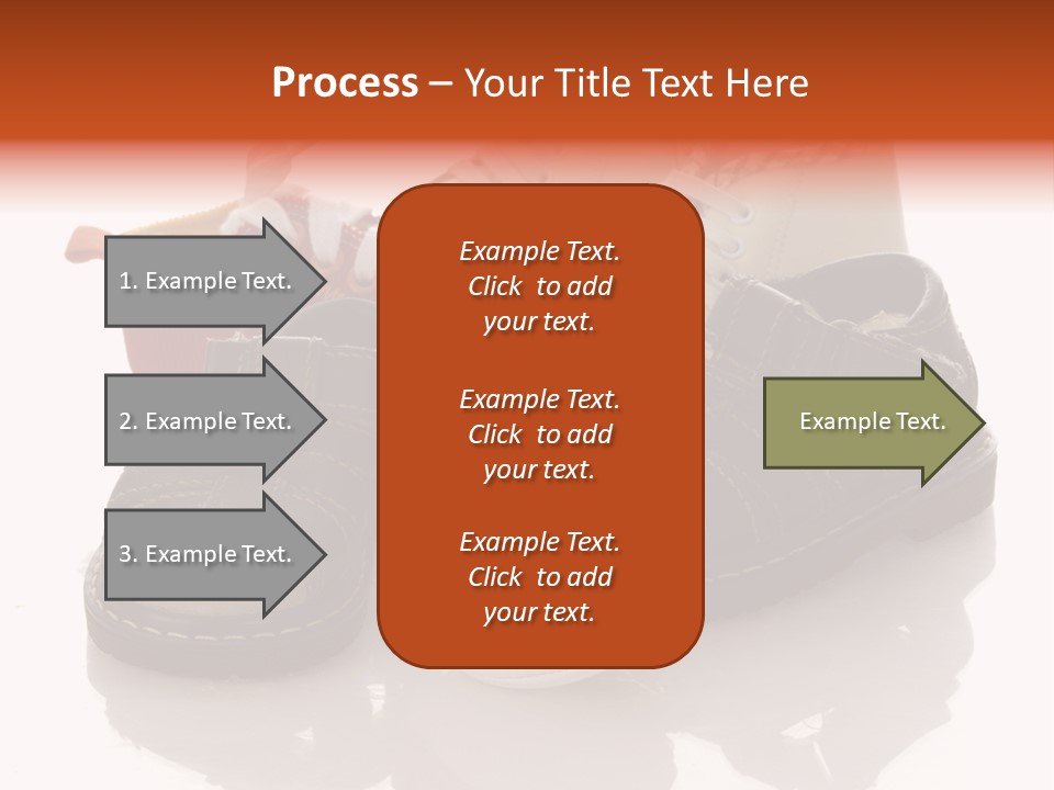 Sandals Accessories Pregnancy PowerPoint Template