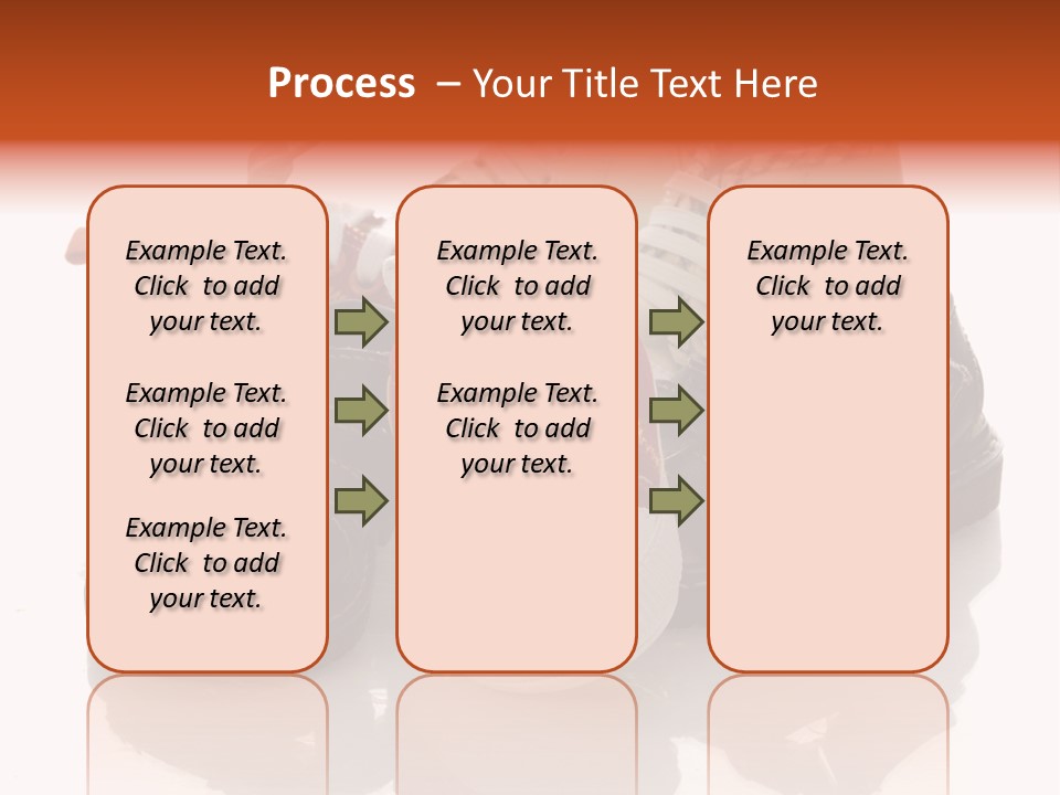 Sandals Accessories Pregnancy PowerPoint Template