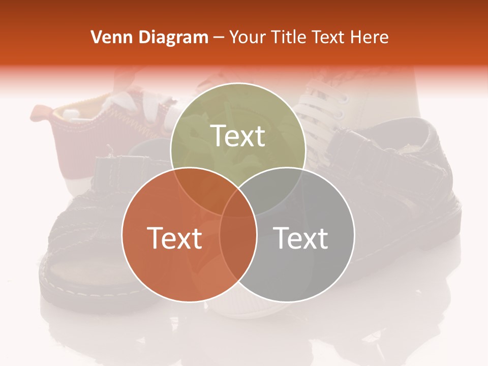 Sandals Accessories Pregnancy PowerPoint Template