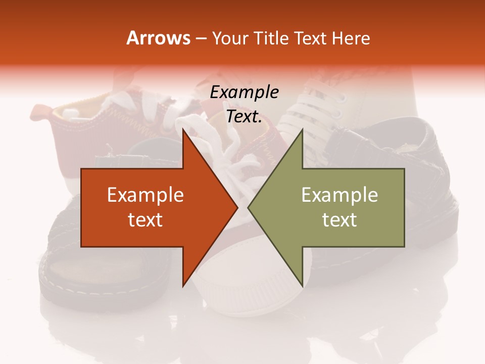 Sandals Accessories Pregnancy PowerPoint Template