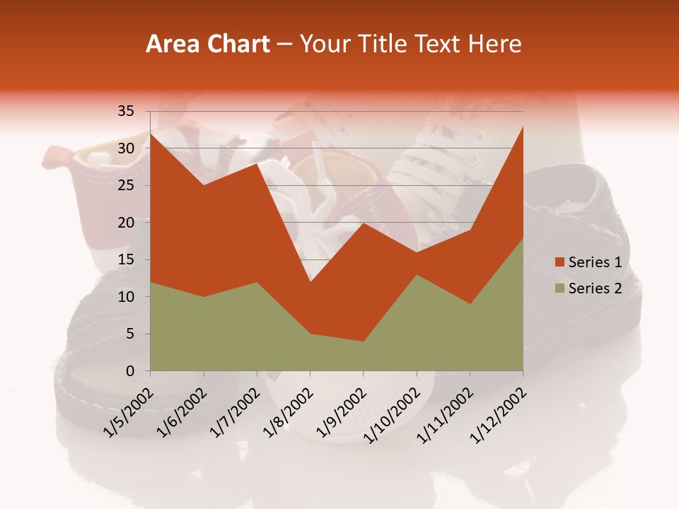 Sandals Accessories Pregnancy PowerPoint Template