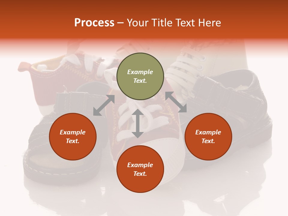 Sandals Accessories Pregnancy PowerPoint Template