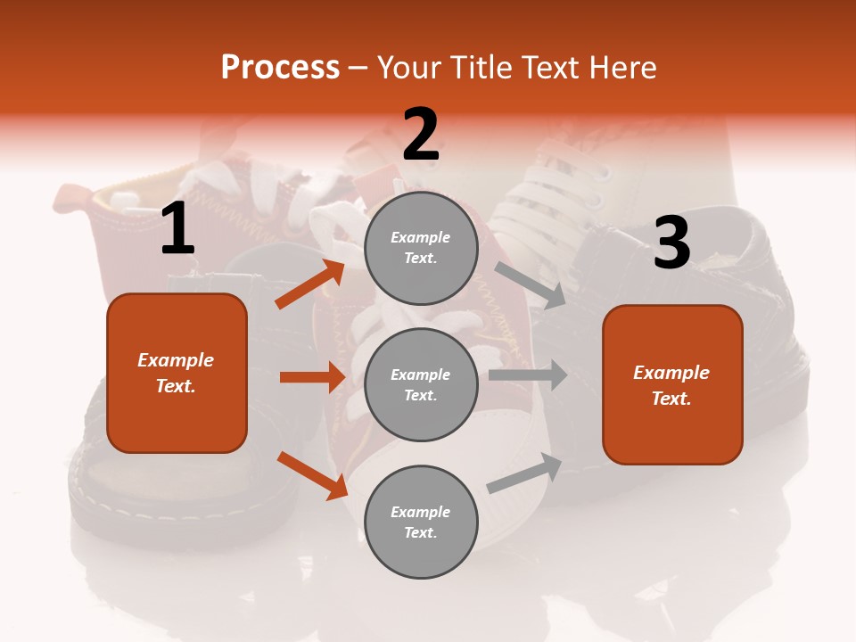 Sandals Accessories Pregnancy PowerPoint Template