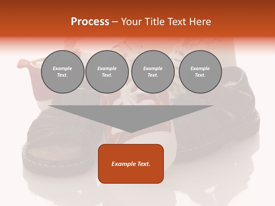 Sandals Accessories Pregnancy PowerPoint Template