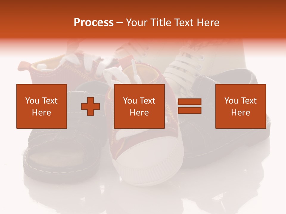 Sandals Accessories Pregnancy PowerPoint Template