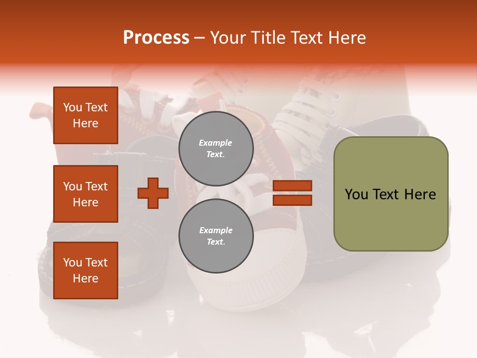 Sandals Accessories Pregnancy PowerPoint Template