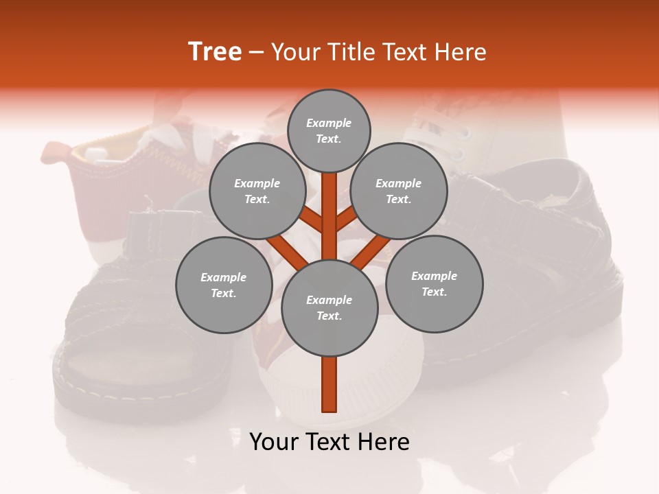 Sandals Accessories Pregnancy PowerPoint Template