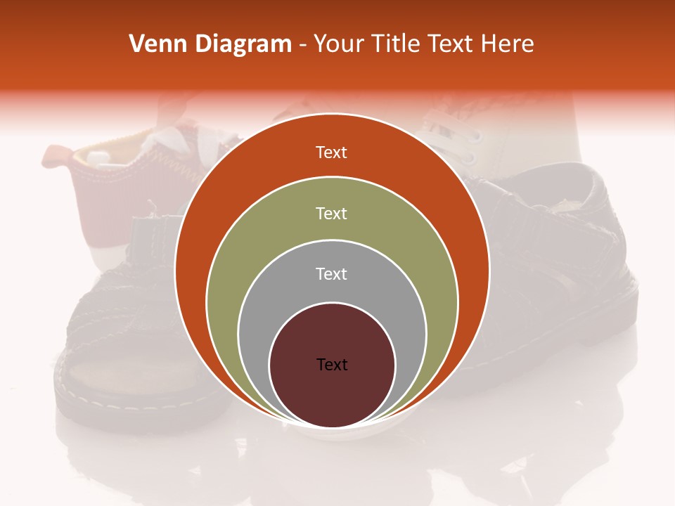 Sandals Accessories Pregnancy PowerPoint Template