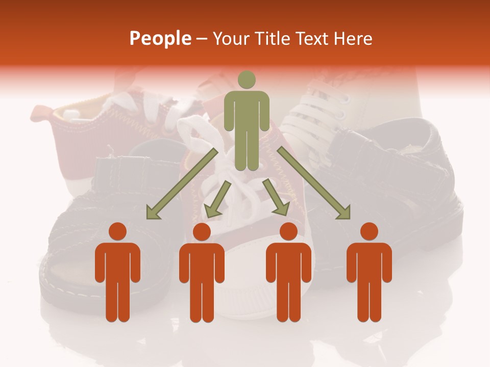 Sandals Accessories Pregnancy PowerPoint Template