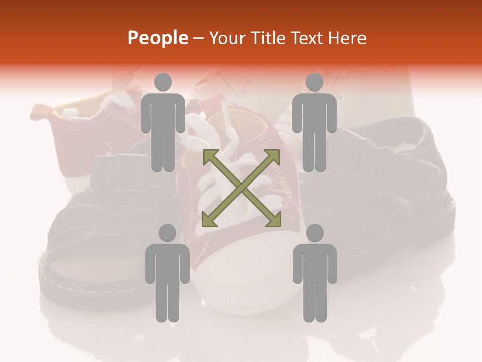 Sandals Accessories Pregnancy PowerPoint Template