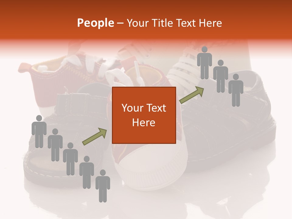 Sandals Accessories Pregnancy PowerPoint Template