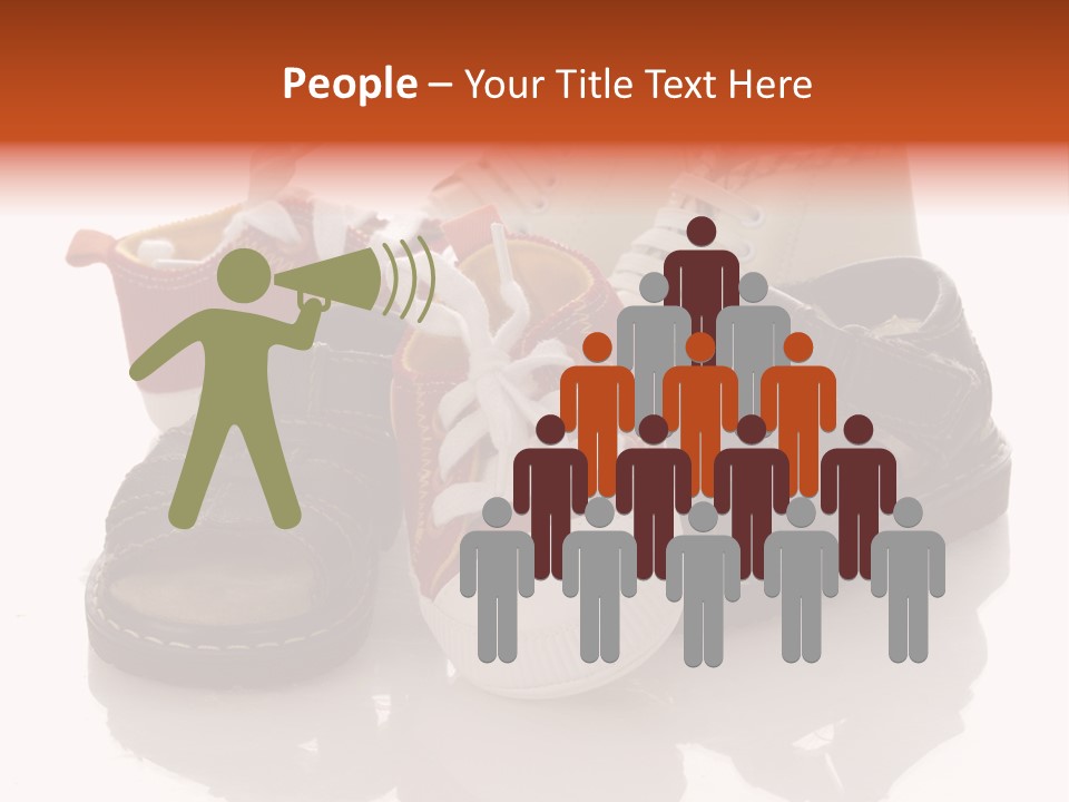 Sandals Accessories Pregnancy PowerPoint Template