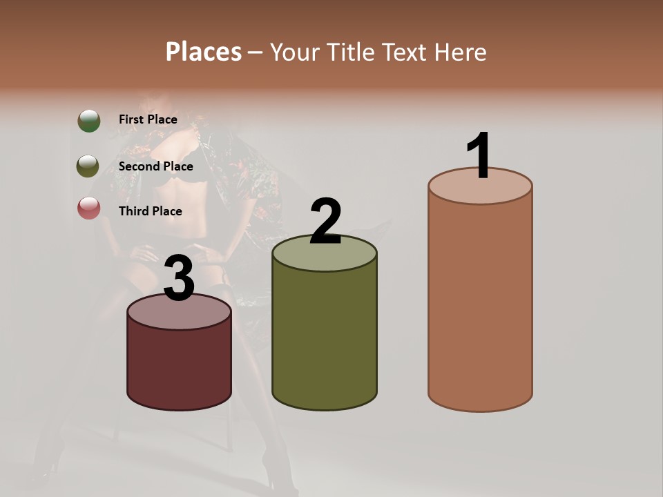 Hair Bikini Luxury PowerPoint Template