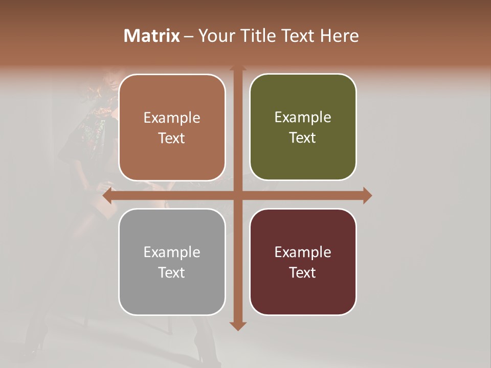 Hair Bikini Luxury PowerPoint Template