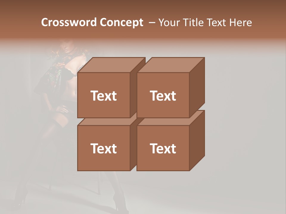 Hair Bikini Luxury PowerPoint Template