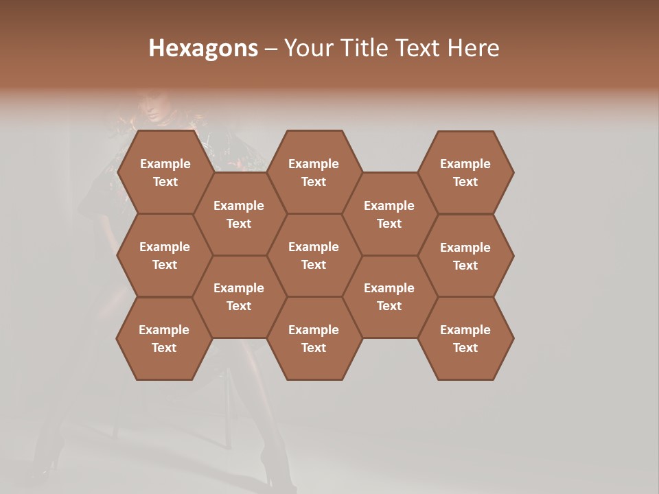 Hair Bikini Luxury PowerPoint Template