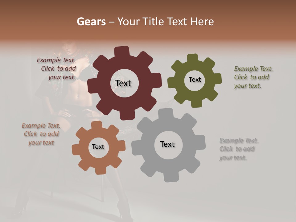 Hair Bikini Luxury PowerPoint Template