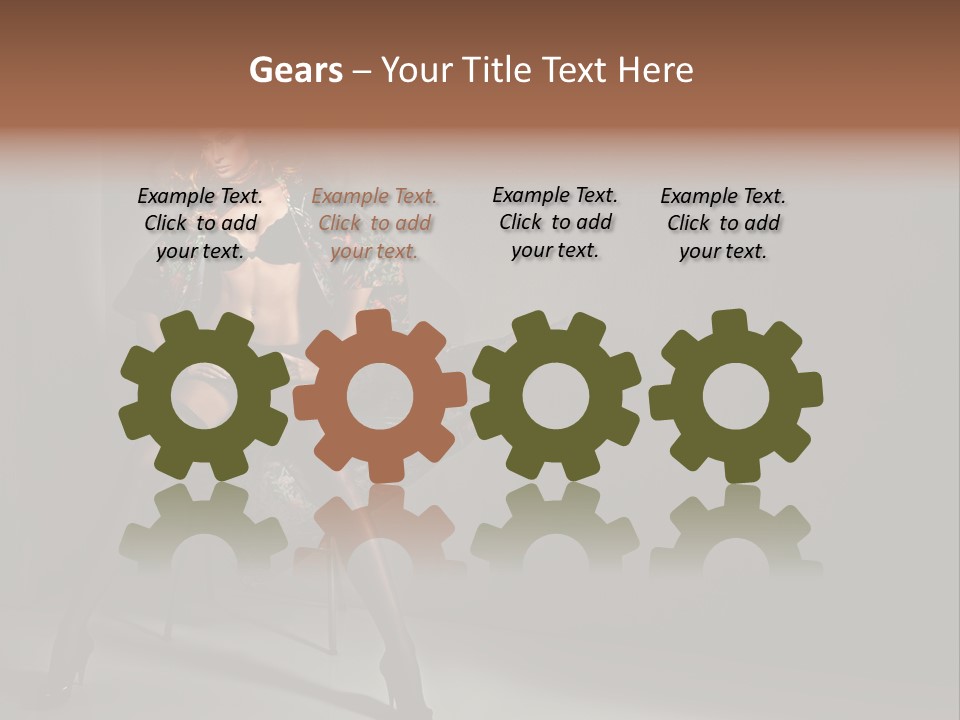 Hair Bikini Luxury PowerPoint Template