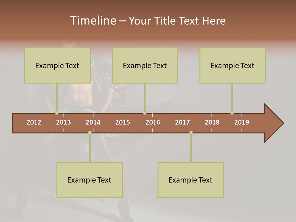 Hair Bikini Luxury PowerPoint Template