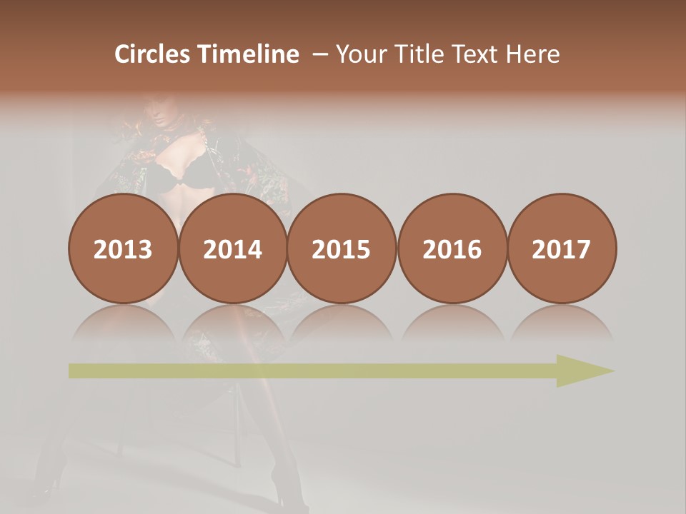 Hair Bikini Luxury PowerPoint Template