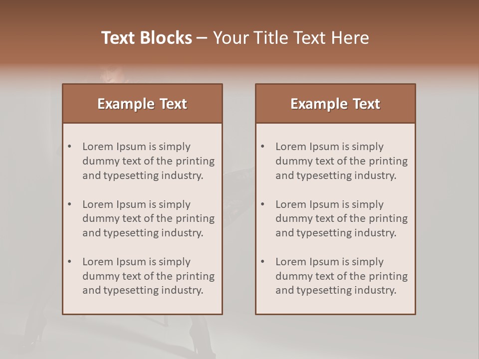 Hair Bikini Luxury PowerPoint Template