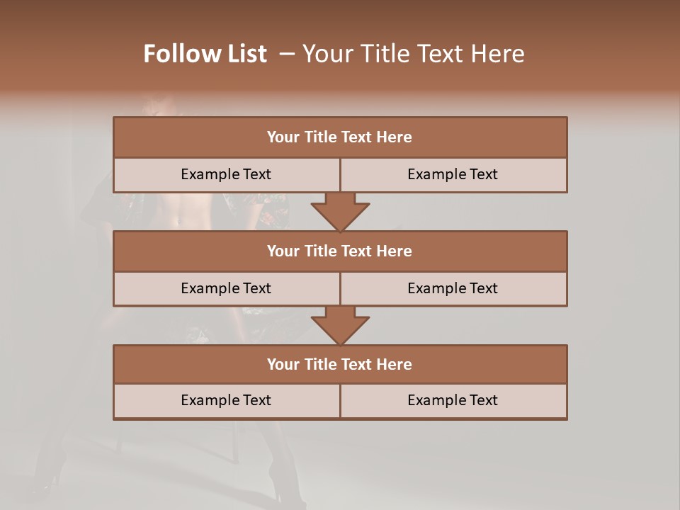 Hair Bikini Luxury PowerPoint Template