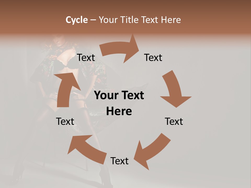 Hair Bikini Luxury PowerPoint Template