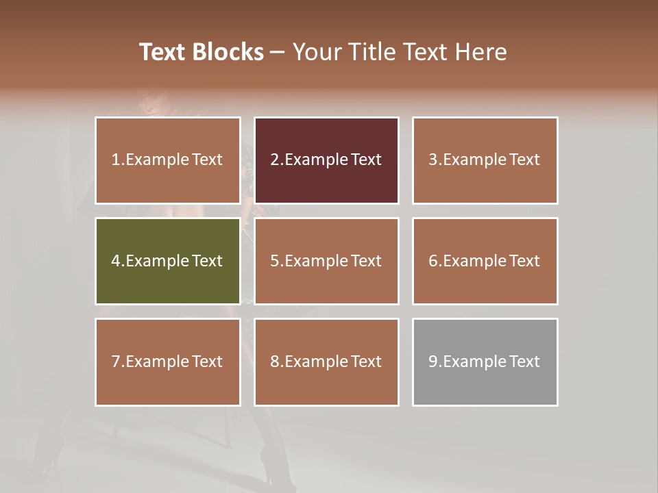 Hair Bikini Luxury PowerPoint Template