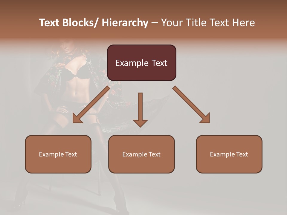 Hair Bikini Luxury PowerPoint Template