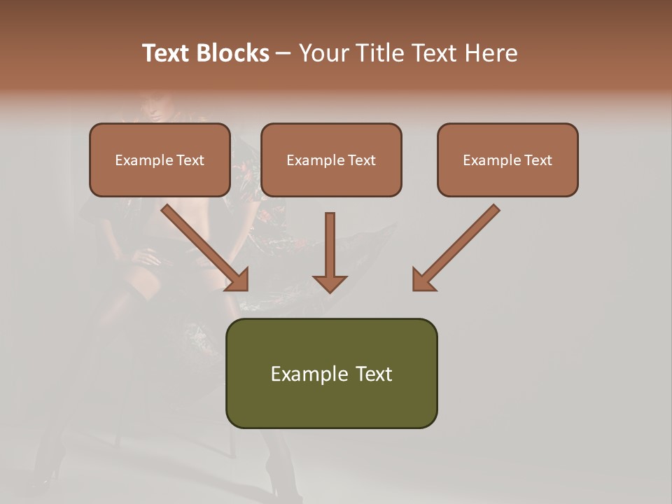 Hair Bikini Luxury PowerPoint Template