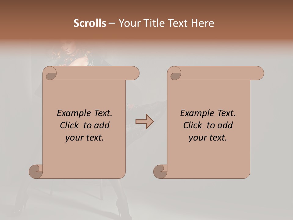 Hair Bikini Luxury PowerPoint Template
