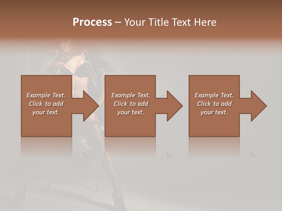 Hair Bikini Luxury PowerPoint Template