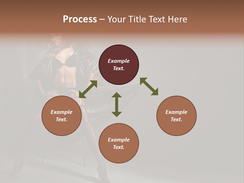 Hair Bikini Luxury PowerPoint Template