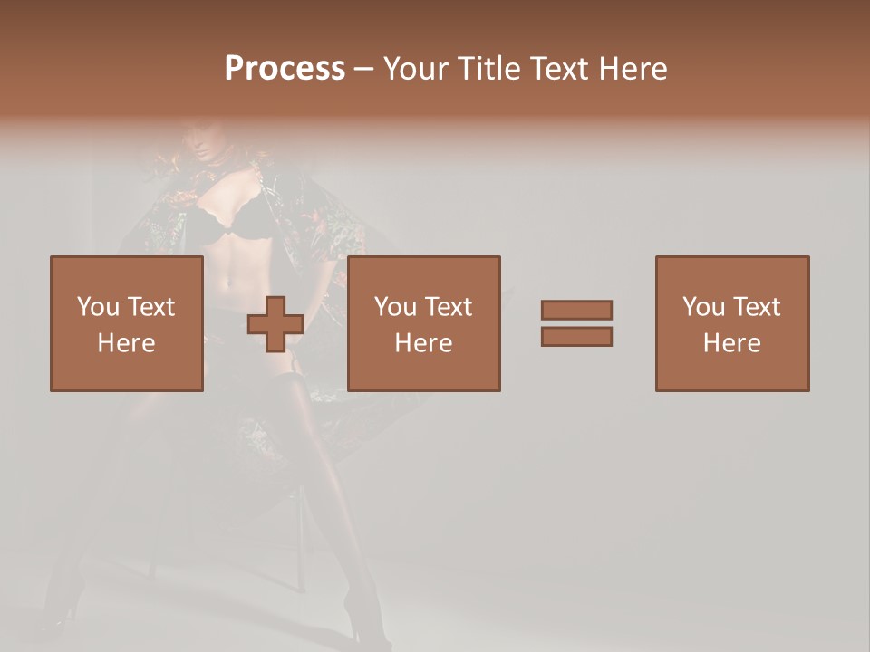 Hair Bikini Luxury PowerPoint Template
