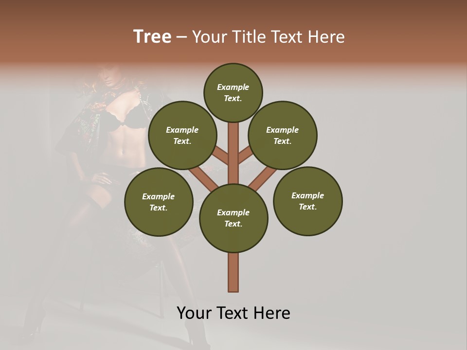 Hair Bikini Luxury PowerPoint Template