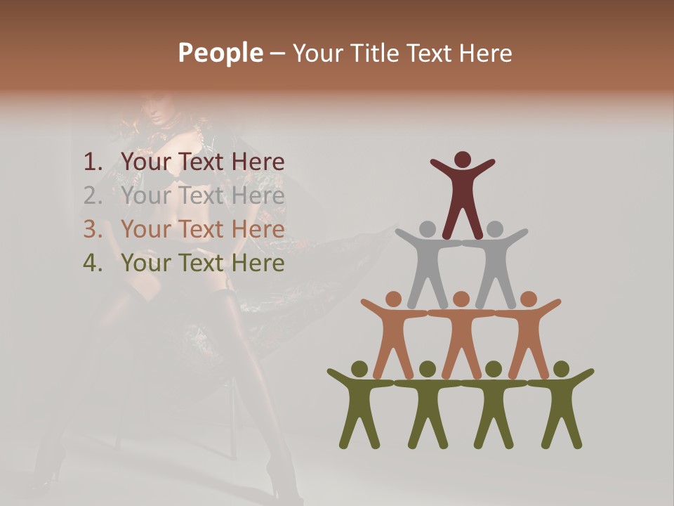 Hair Bikini Luxury PowerPoint Template