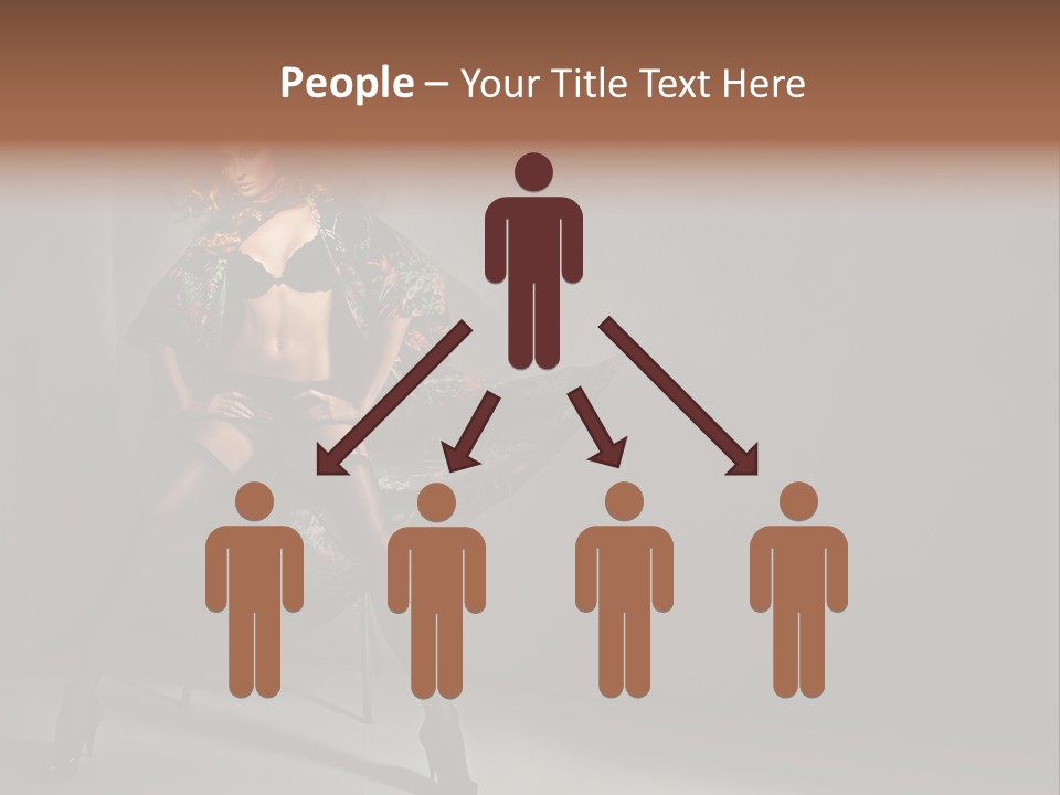 Hair Bikini Luxury PowerPoint Template