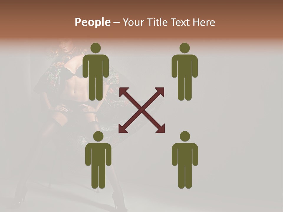 Hair Bikini Luxury PowerPoint Template