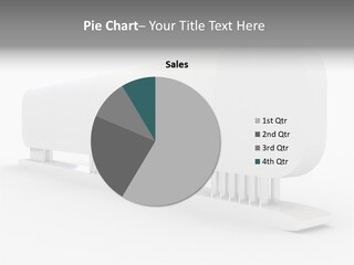 White Blank Commercial PowerPoint Template