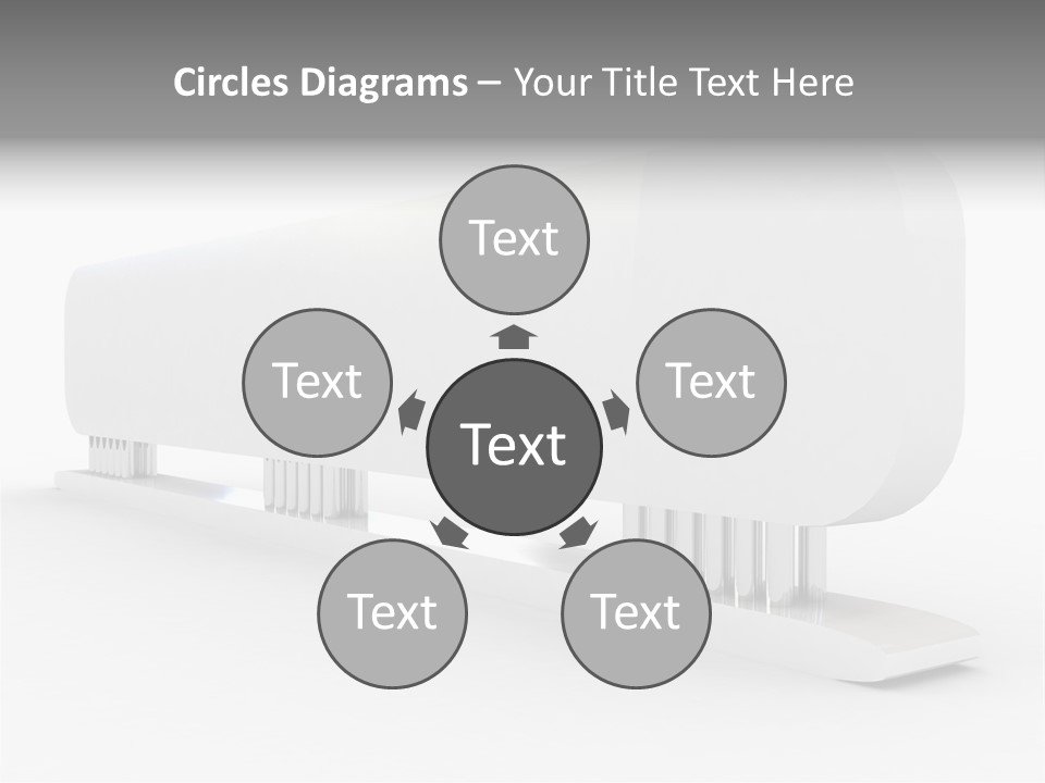 White Blank Commercial PowerPoint Template