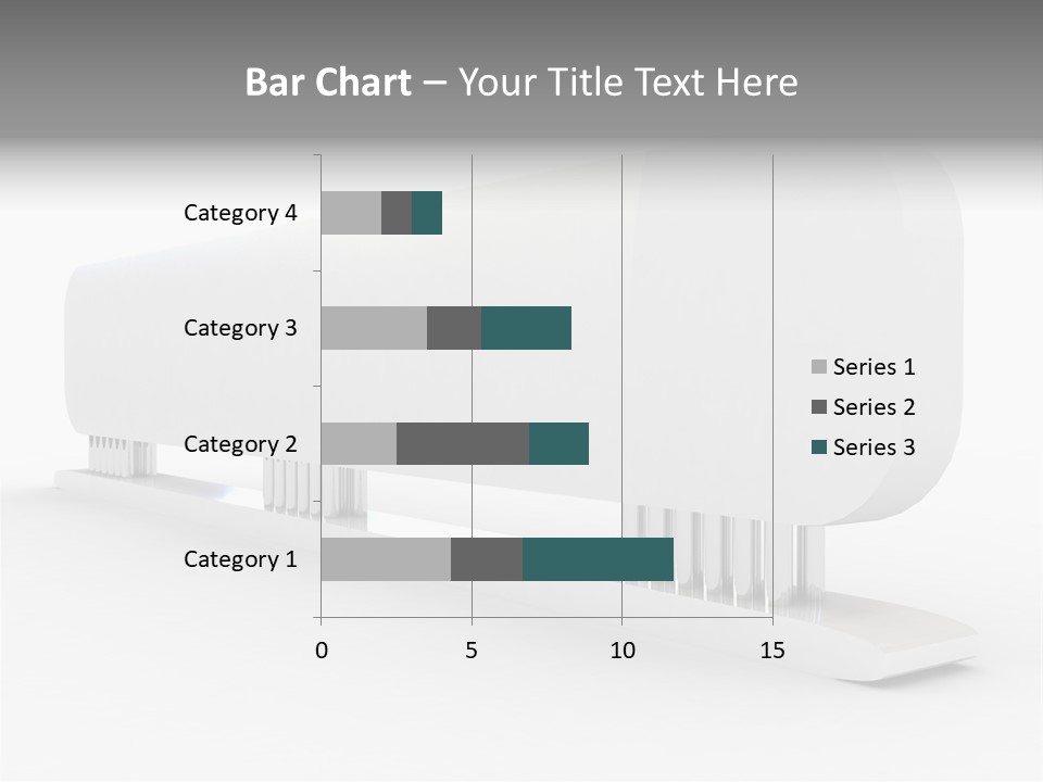 White Blank Commercial PowerPoint Template