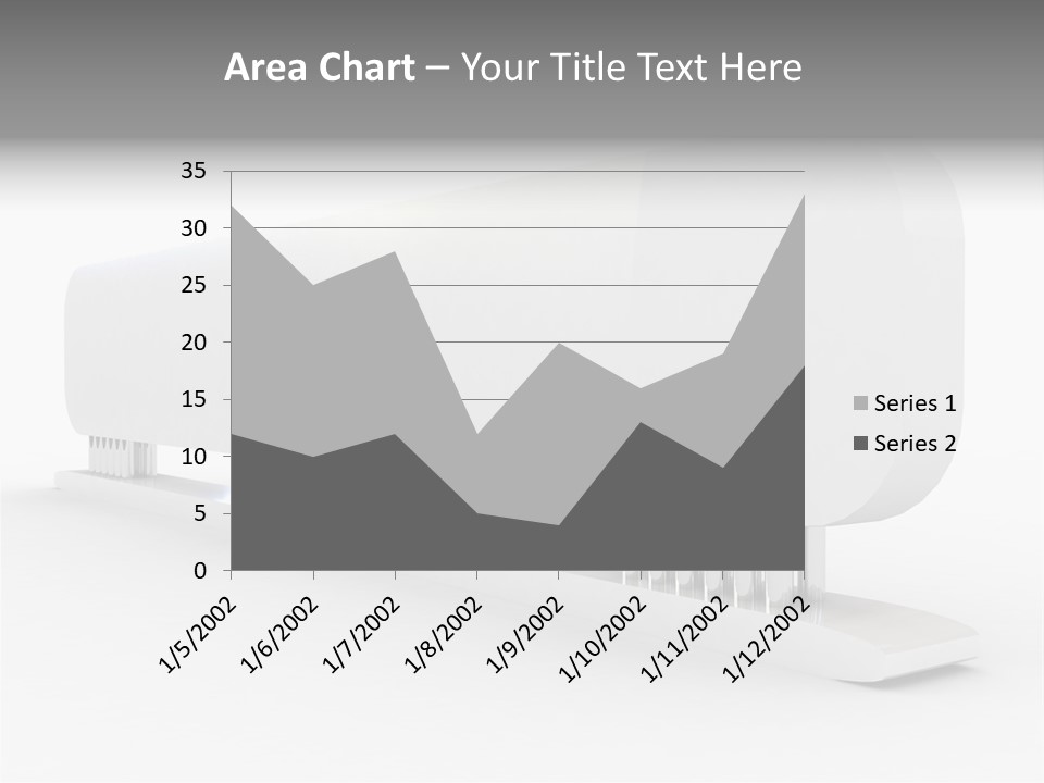 White Blank Commercial PowerPoint Template