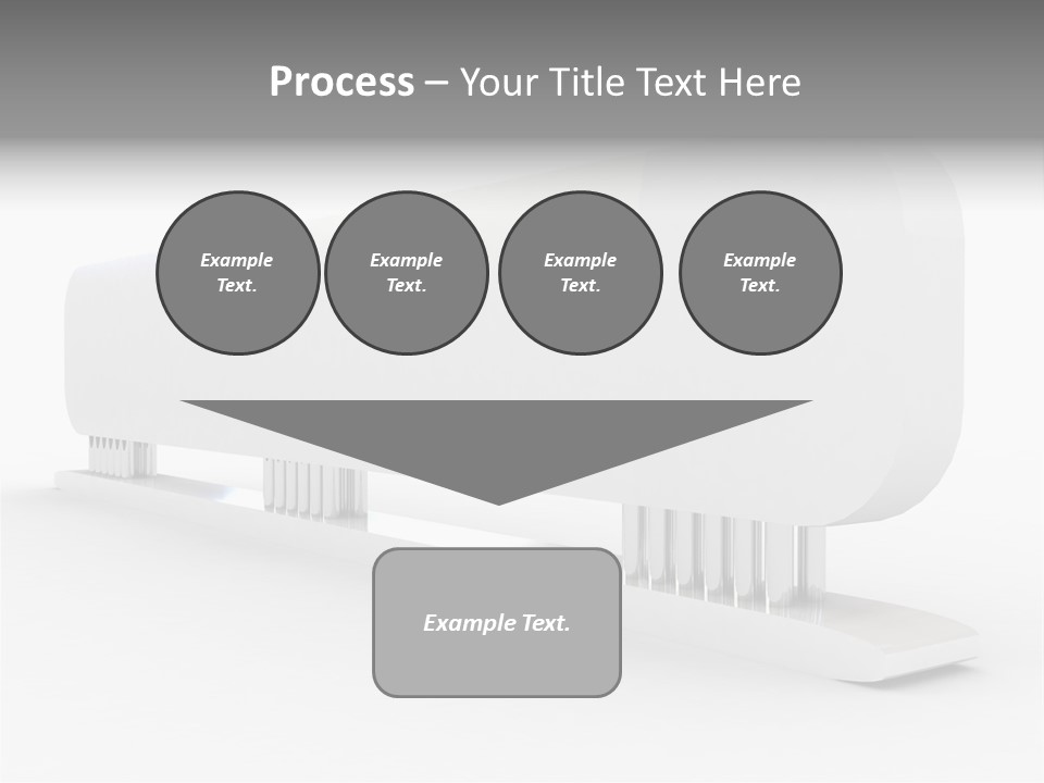 White Blank Commercial PowerPoint Template