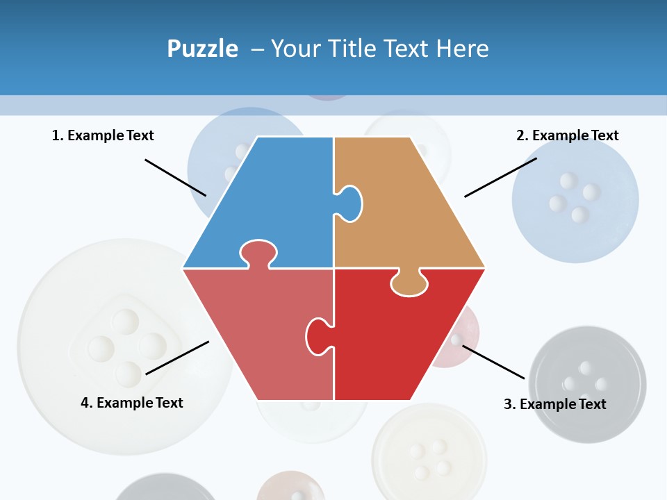 Collection Repair Cloth PowerPoint Template