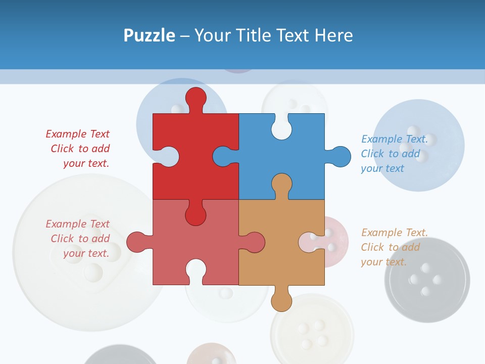 Collection Repair Cloth PowerPoint Template