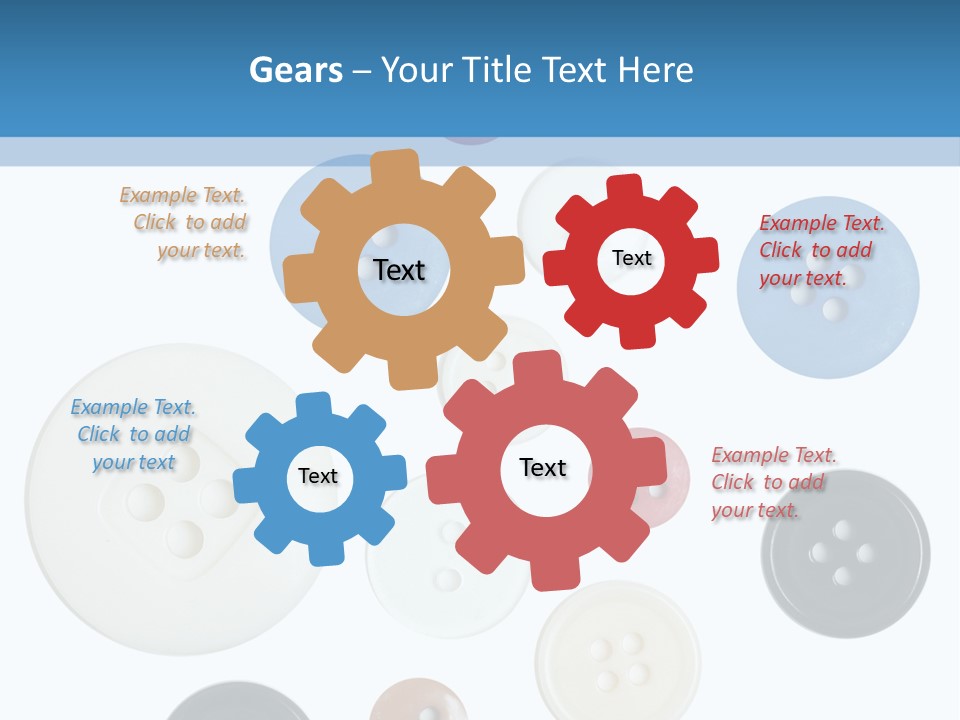 Collection Repair Cloth PowerPoint Template