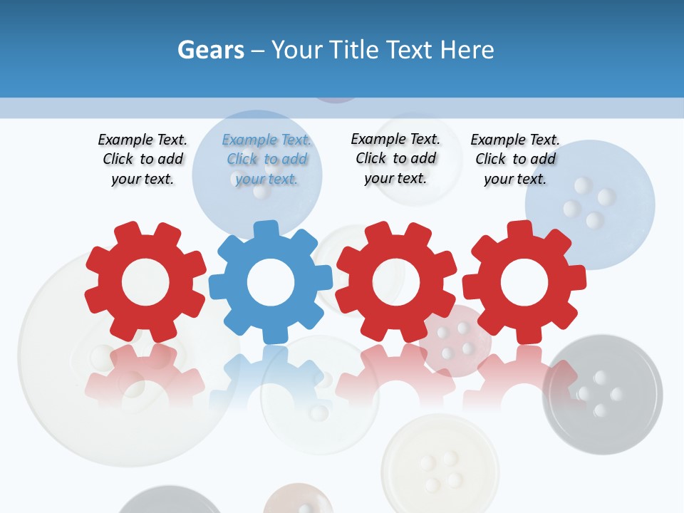 Collection Repair Cloth PowerPoint Template