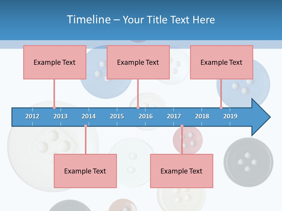 Collection Repair Cloth PowerPoint Template