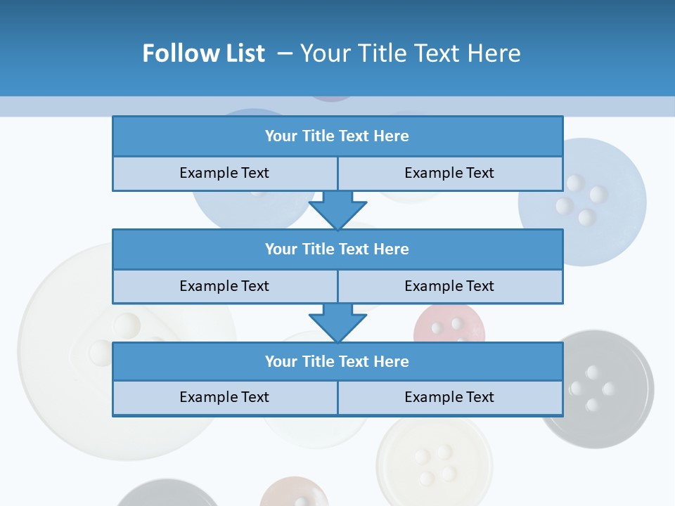 Collection Repair Cloth PowerPoint Template