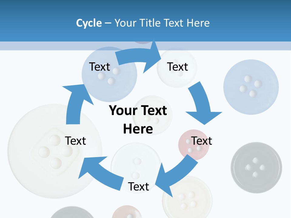 Collection Repair Cloth PowerPoint Template